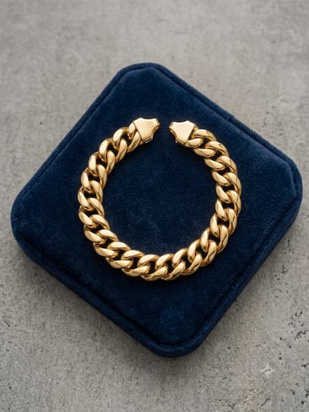 Pulsera de Cadena de Declaración Cuban Heavy